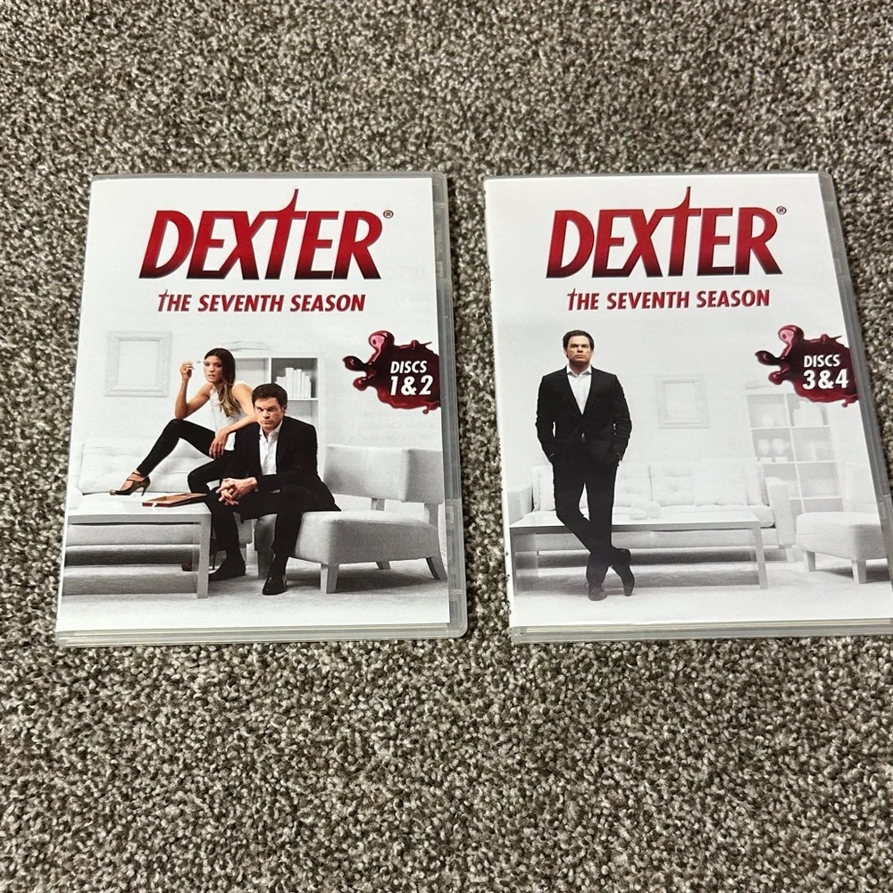 Dexter The Seventh Season DVD Box Set - Red and Purple Cover - Picture 3 of 5